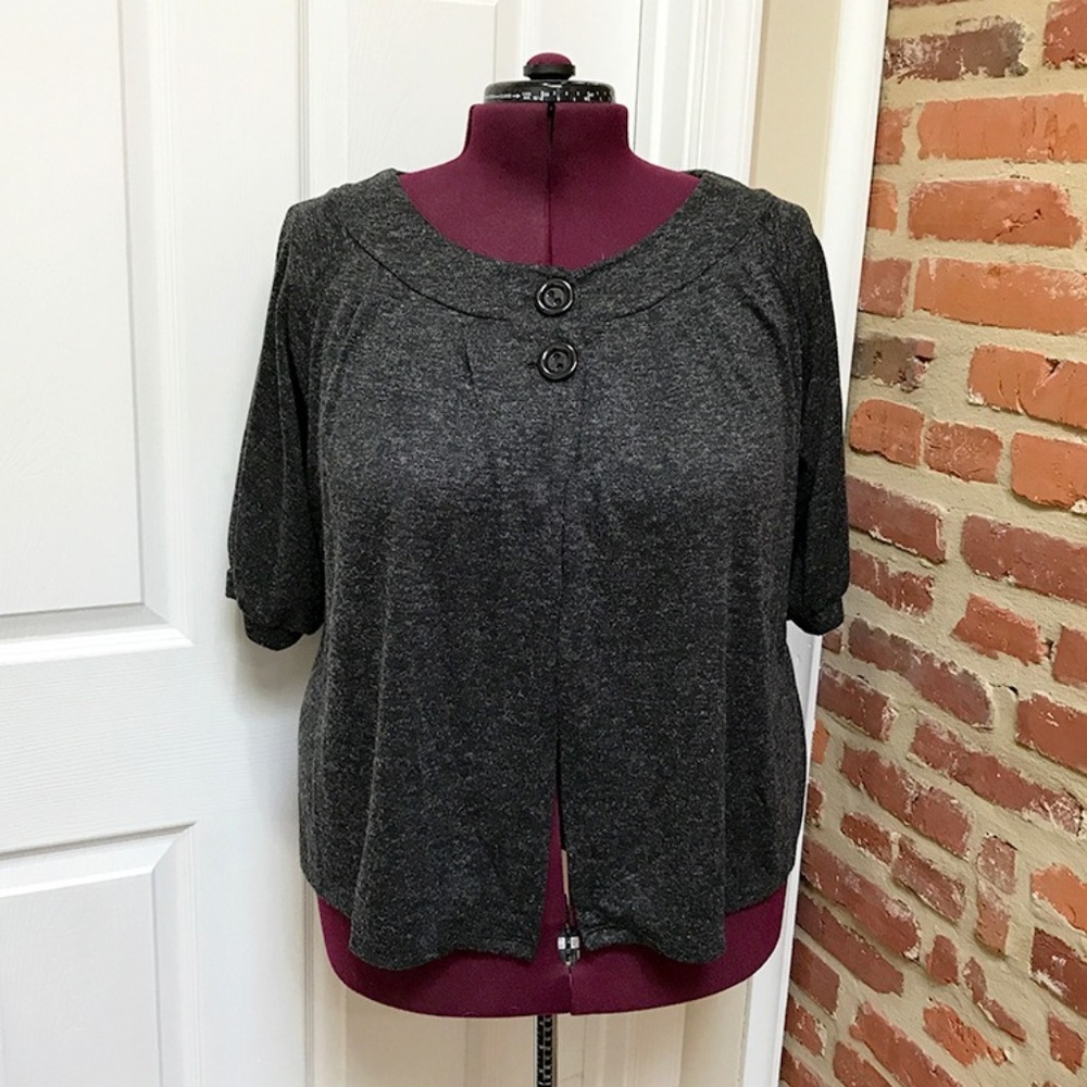 NWOT Christine Gerard Retro Look Babydoll Sweater